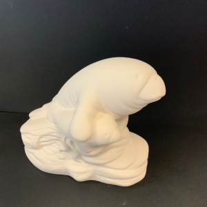 Mama Manatee with Baby