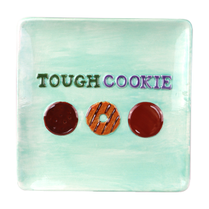 Tough Cookie plate