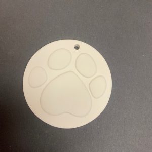 Paw Print Ornament