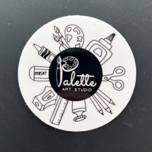 Palette Art Supplies Vinyl Sticker