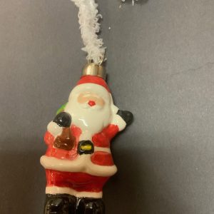 Jolly Santa Ornament